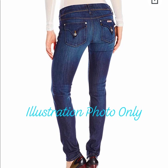 NEW HUDSON Collin Skinny Distressed Jeans Blue Size 27 Women’s - Picture 5 of 16